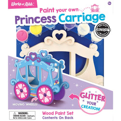 Princess Carriage Wood Craft & Paint Kit (ONLINE ORDER ONLY)