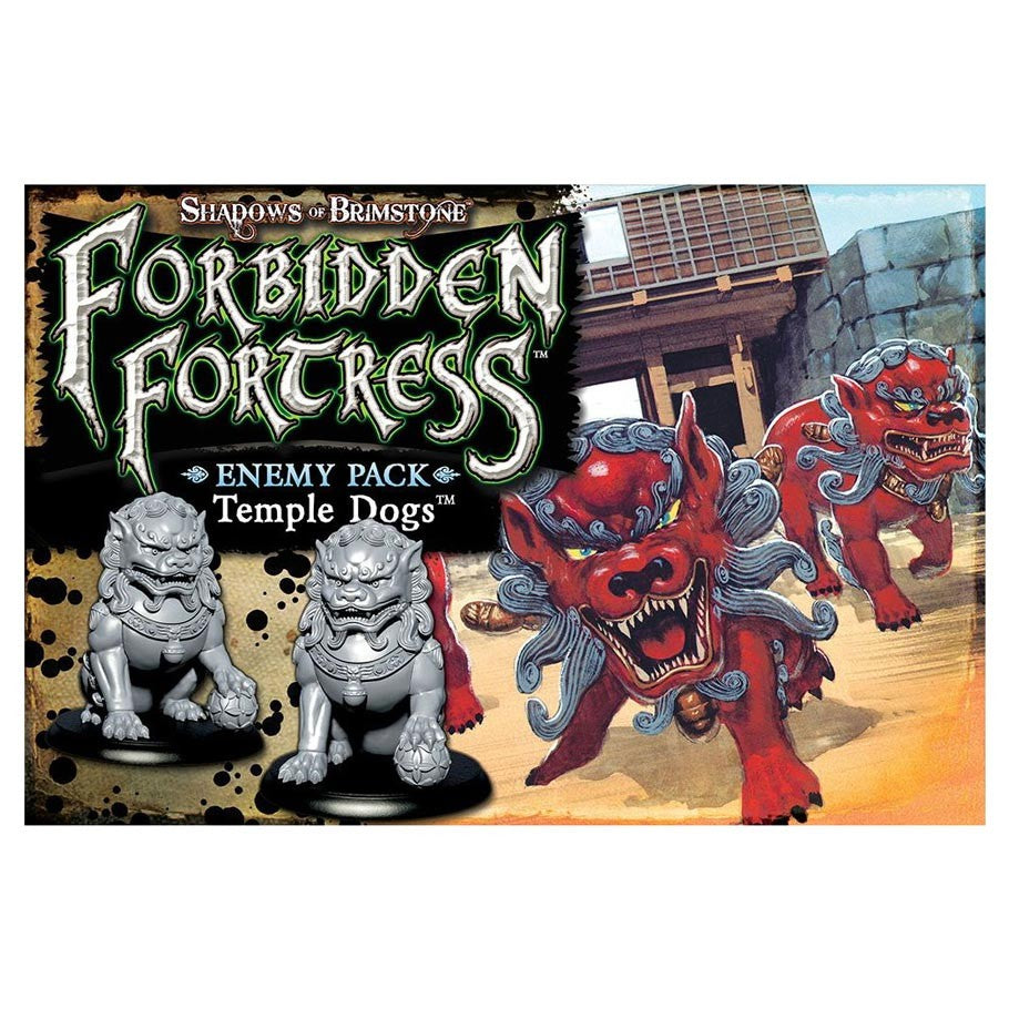 Shadows of Brimstone: Forbidden Fortress - Temple Dogs Enemy Pack (ONLINE ORDER ONLY)