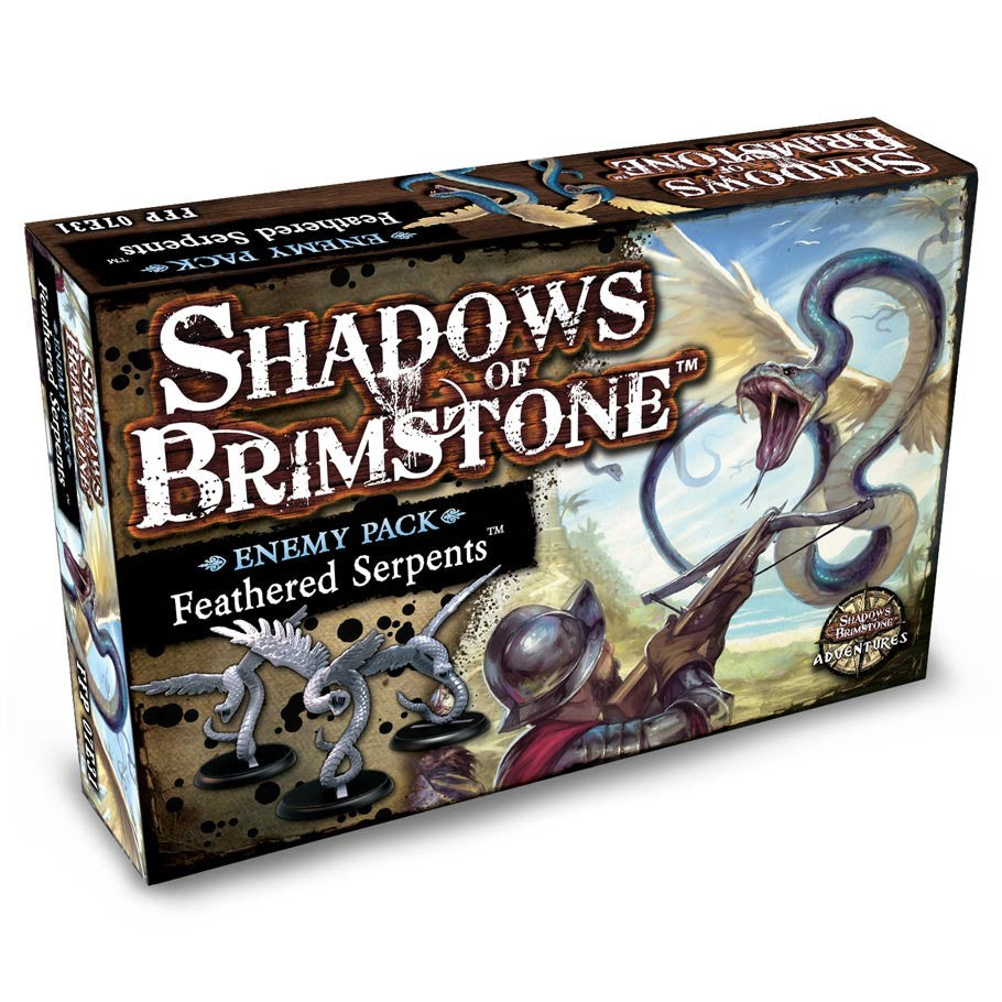 Shadows of Brimstone: Feathered Serpents Enemy Pack (ONLINE ORDER ONLY)