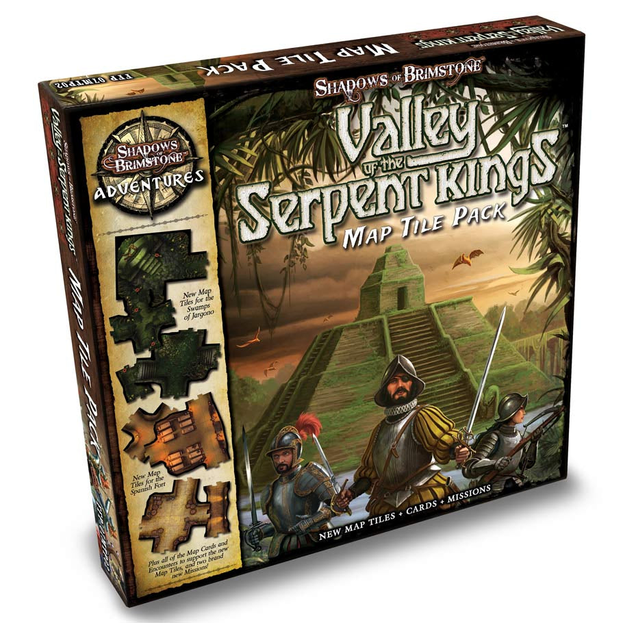 Shadows of Brimstone: Valley of the Serpent Kings Map Tile Pack (ONLINE ORDER ONLY)