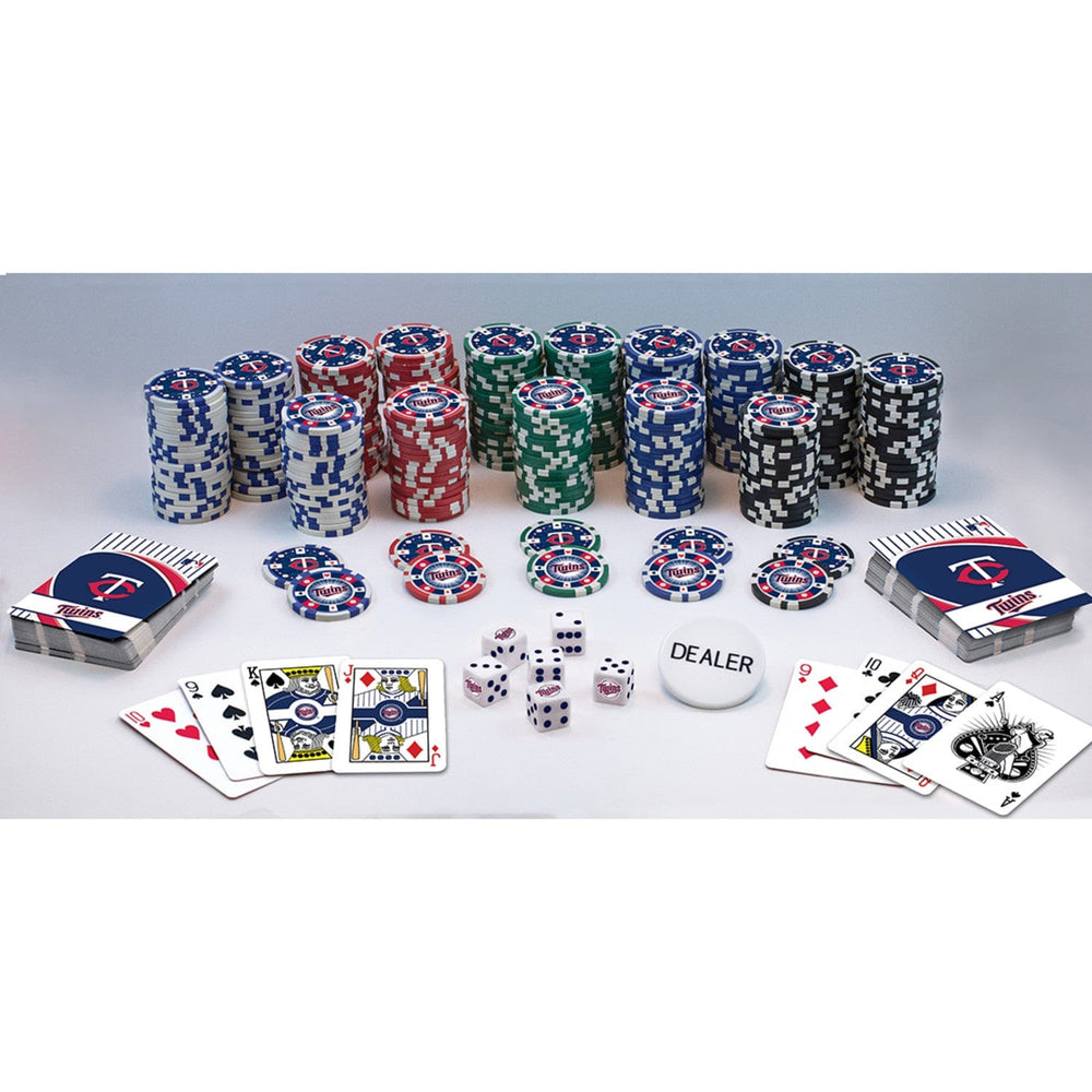 Minnesota Twins 300 Piece Poker Set (ONLINE ORDER ONLY)