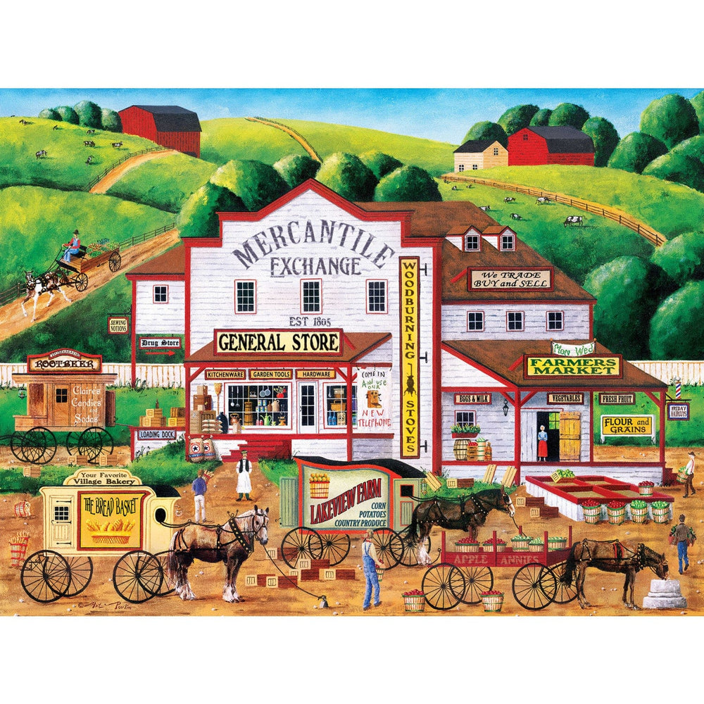 Town & Country - Morning Deliveries 300 Piece EZ Grip Jigsaw Puzzle (ONLINE ORDER ONLY)
