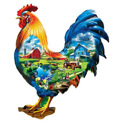 Shapes - The Rooster's Song 500 Piece Jigsaw Puzzle