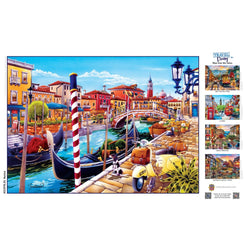 Travel Diary - Venice 500 Piece Jigsaw Puzzle (ONLINE ORDER ONLY)