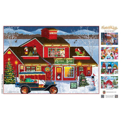 Season's Greetings - Last Minute Shopping 1000 Piece Jigsaw Puzzle