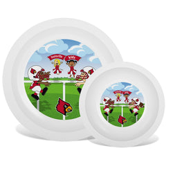 Louisville Cardinals - Baby Plate & Bowl Set (ONLINE ORDER ONLY)