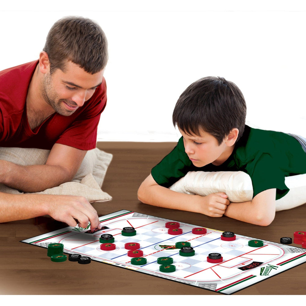 Minnesota Wild Checkers Board Game (ONLINE ORDER ONLY)