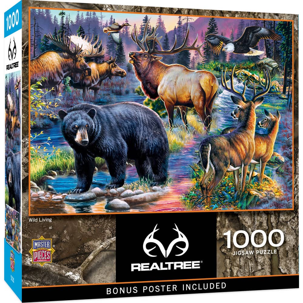 Realtree - Wild Living 1000 Piece Jigsaw Puzzle