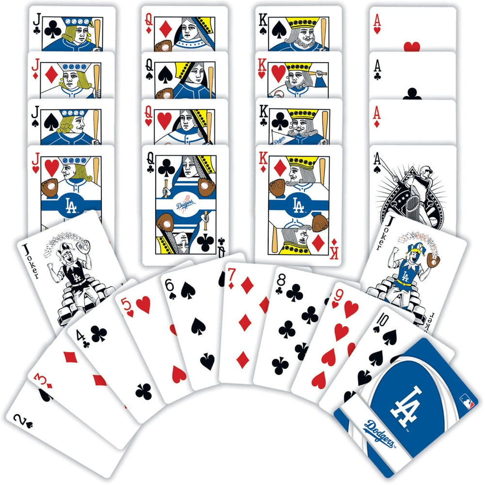 Los Angeles Dodgers Playing Cards - 54 Card Deck (ONLINE ORDER ONLY)