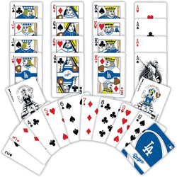 Los Angeles Dodgers Playing Cards - 54 Card Deck (ONLINE ORDER ONLY)