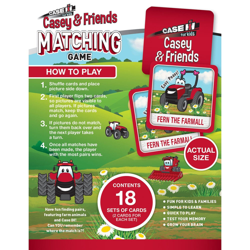 Case IH - Casey & Friends Matching Game (ONLINE ORDER ONLY)