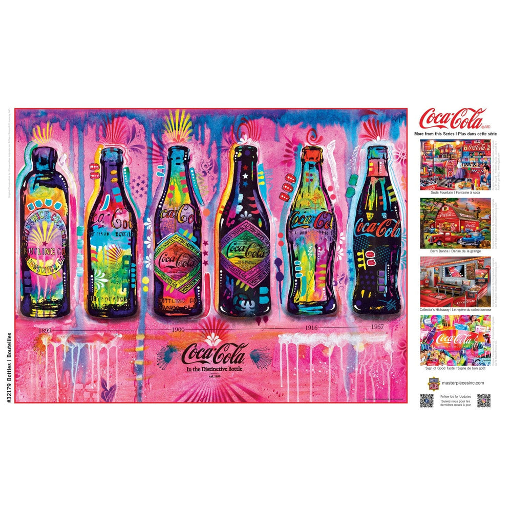 Coca-Cola - Bottles 300 Piece EZ Grip Jigsaw Puzzle (ONLINE ORDER ONLY)