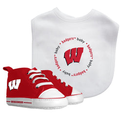 Wisconsin Badgers - 2-Piece Baby Gift Set (ONLINE ORDER ONLY)