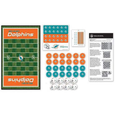 Miami Dolphins Checkers Board Game (ONLINE ORDER ONLY)