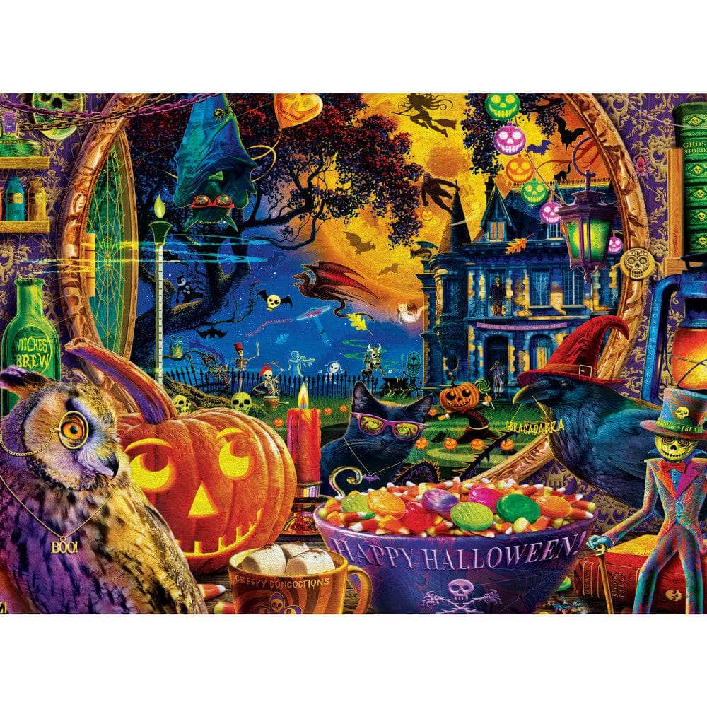 Halloween Glow in the Dark - Fright Night 100 Piece Jigsaw Puzzle (ONLINE ORDER ONLY)