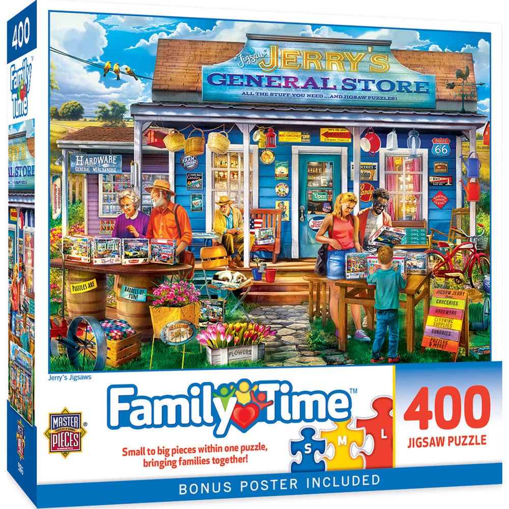 Family Time - Jerry's Jigsaws 400 Piece Jigsaw Puzzle