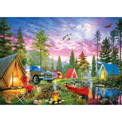 Mossy Oak - River Camp Twilight 1000 Piece Jigsaw Puzzle