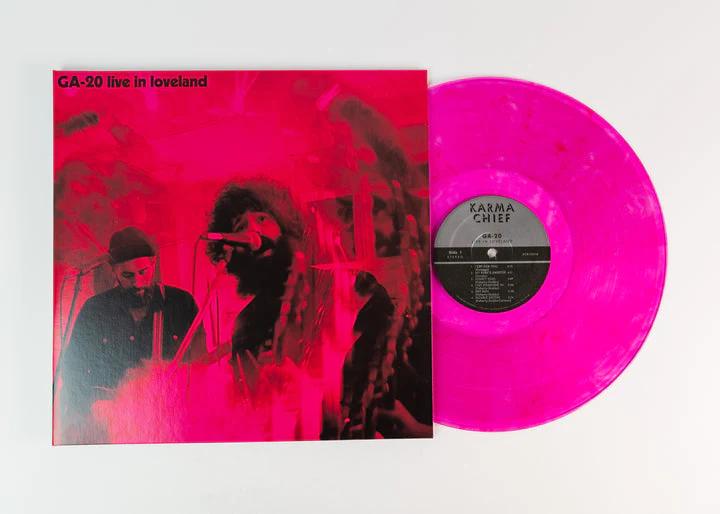 GA-20 - Live In Loveland (Limited Edition, Colored Vinyl, Pink Swirl) [Vinyl] (ONLINE ORDER ONLY)