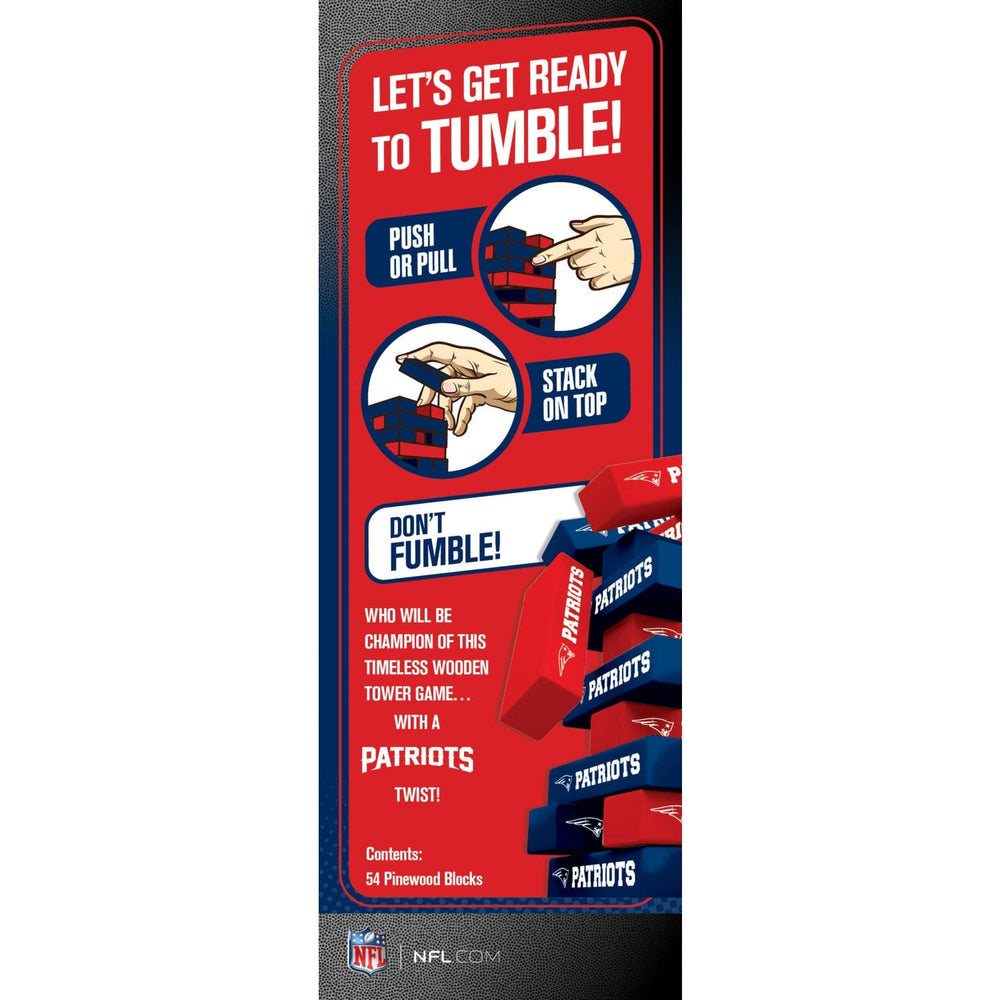 New England Patriots Tumble Tower (ONLINE ORDER ONLY)