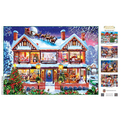 Season's Greetings - Home for the Holidays 1000 Piece Jigsaw Puzzle (ONLINE ORDER ONLY)