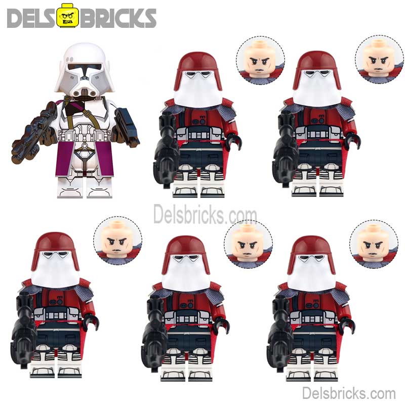21st Novs Corp Set of 6 Lego Star Wars Minifigures custom toys (New) (ONLINE ORDER ONLY)