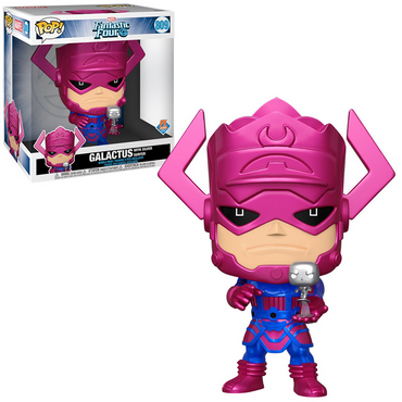 Funko POP! Fantastic Four - 10-Inch Galactus with Silver Surfer (Metallic) Vinyl Figure (PX) [READ DESCRIPTION] (ONLINE ORDER ONLY)