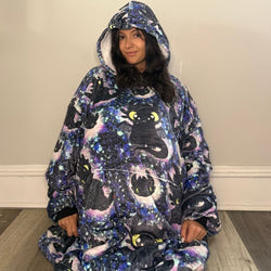 Toothless How to Train Your Dragon Wearable Blanket Hoodie for Kids & Adults (ONLINE ORDER ONLY)