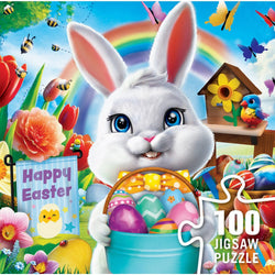 Easter Garden - 100 Piece Square Jigsaw Puzzle (ONLINE ORDER ONLY)