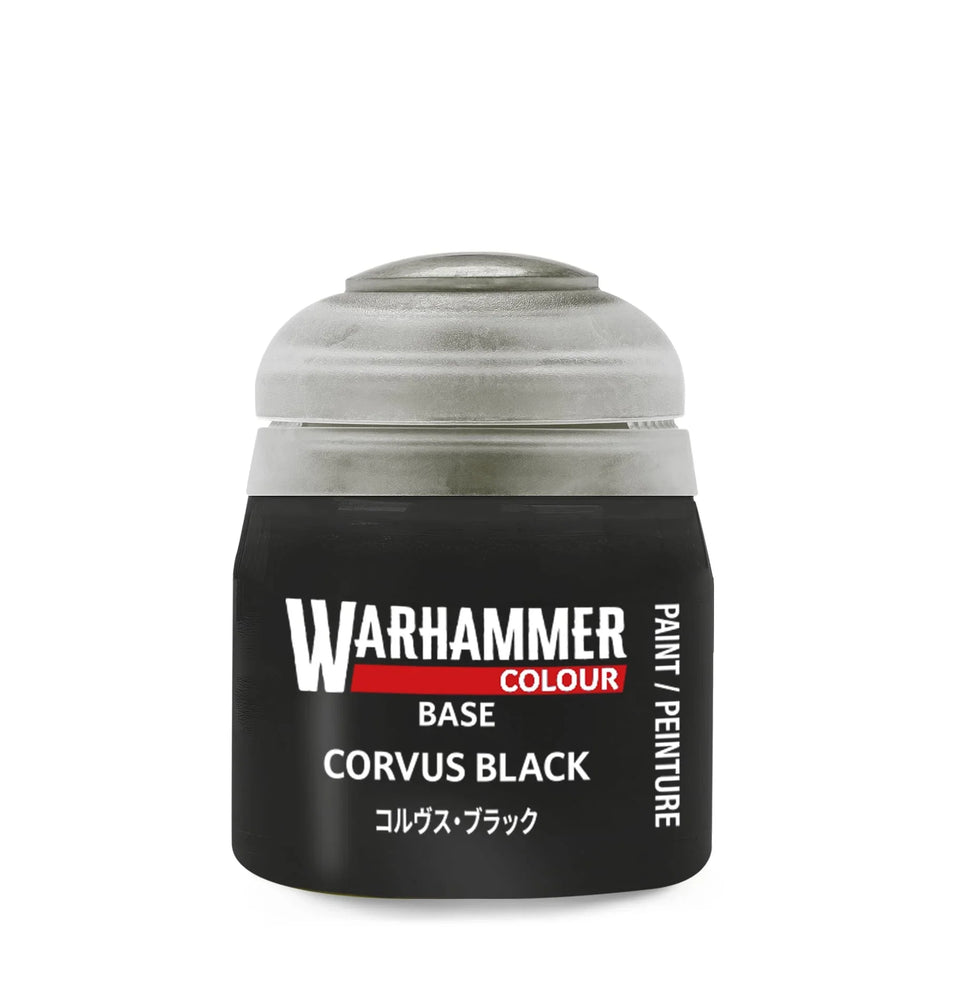 Warhammer Color: Base - Corvus Black
