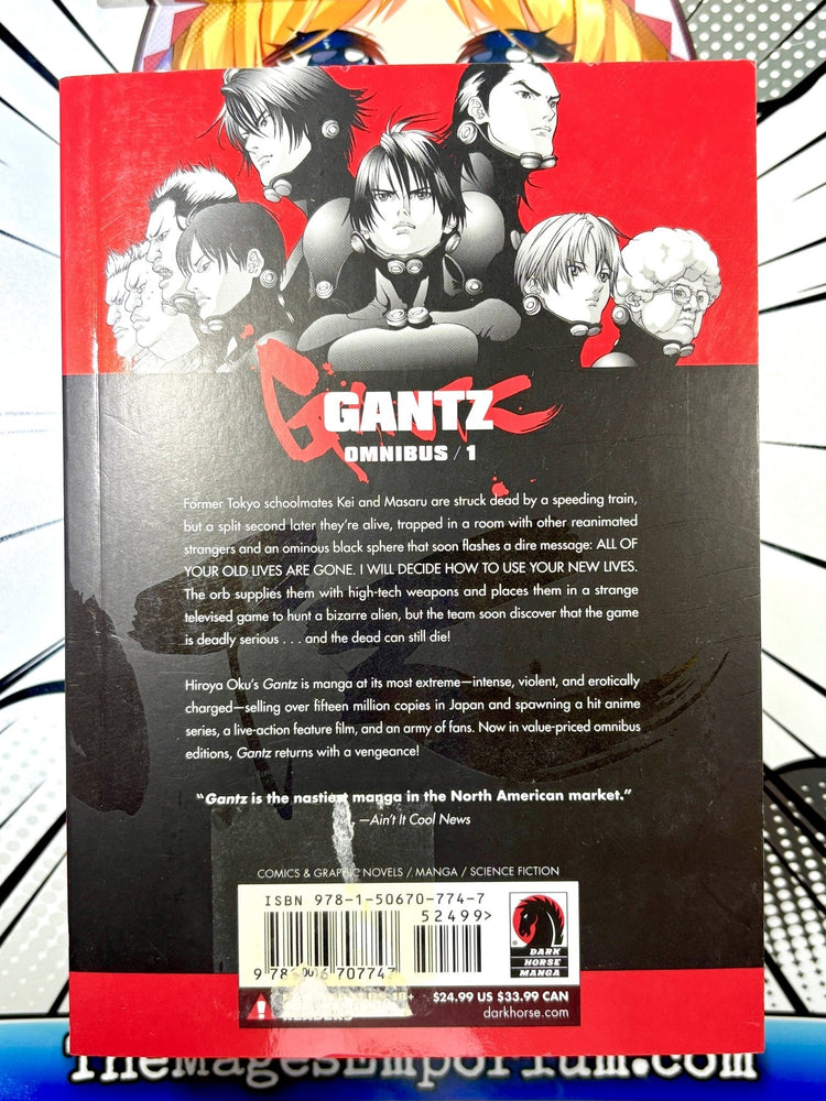 Gantz Omnibus 1 (Online Order Only)