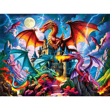 Glow in the Dark - Triad of Fire 300 Piece EZ Grip Jigsaw Puzzle (ONLINE ORDER ONLY)