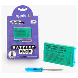 Rechargeable Battery Pack for Gameboy Advance SP® (XYAB) (Online Order Only)