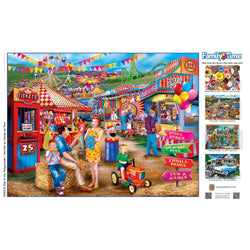 Family Time - Day at the Fairgrounds 400 Piece Jigsaw Puzzle (ONLINE ORDER ONLY)