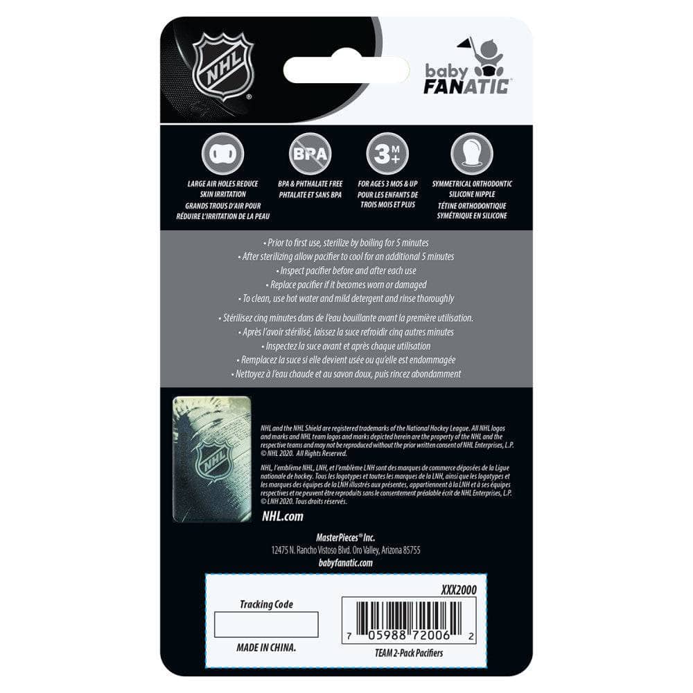 Columbus Blue Jackets - Pacifier 2-Pack