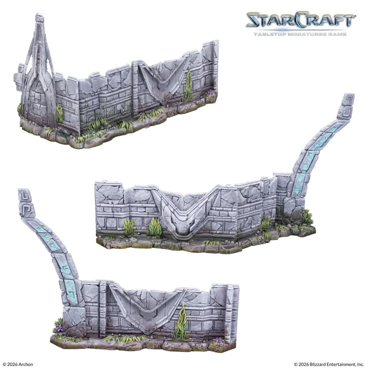 StarCraft The Miniatures Game: Terrain: Lost Temple Expansion Set (ONLINE ORDER ONLY)