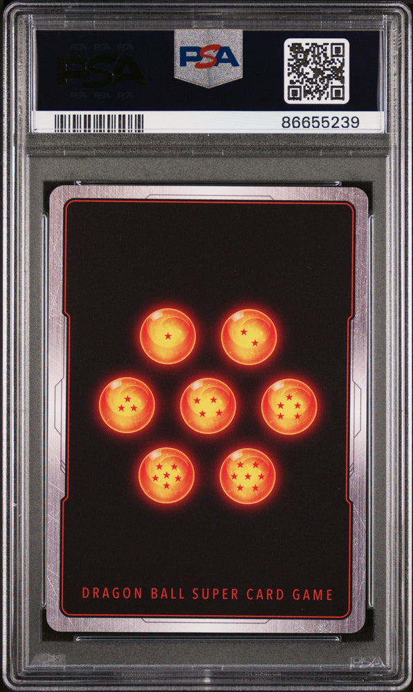 2022 DRAGON BALL SUPER MYTHIC BOOSTER MSK.SAYN, BWS.NO MORE #P-263 - PSA 9 (Online Order Only)
