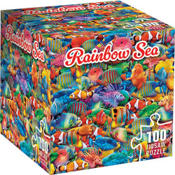 Rainbow Sea 100 Piece Jigsaw Puzzle (ONLINE ORDER ONLY)