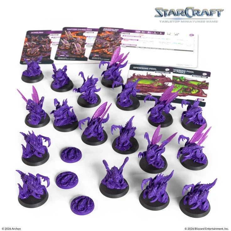 StarCraft The Miniatures Game: Zerg: Zergling Expansion Set (ONLINE ORDER ONLY)