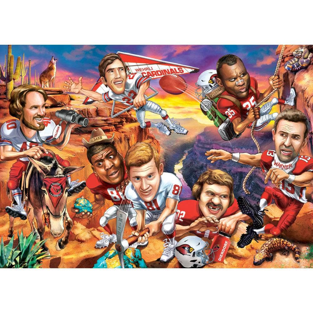 Arizona Cardinals - All-Time Greats 500 Piece Jigsaw Puzzle