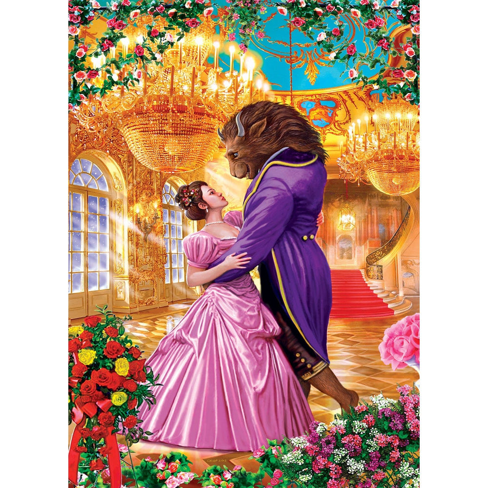 Classic Fairy Tales - Beauty and the Beast 1000 Piece Jigsaw Puzzle (ONLINE ORDER ONLY)