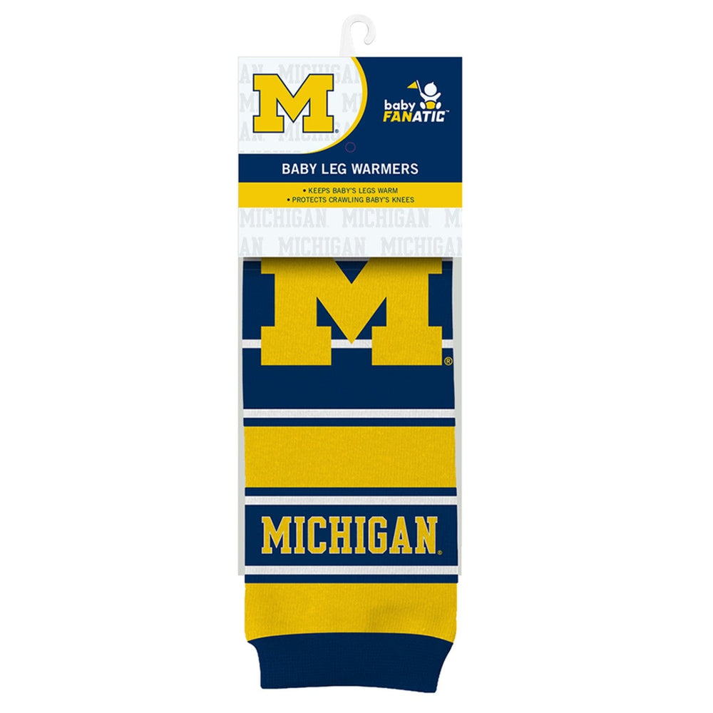 Michigan Wolverines Baby Leg Warmers (ONLINE ORDER ONLY)