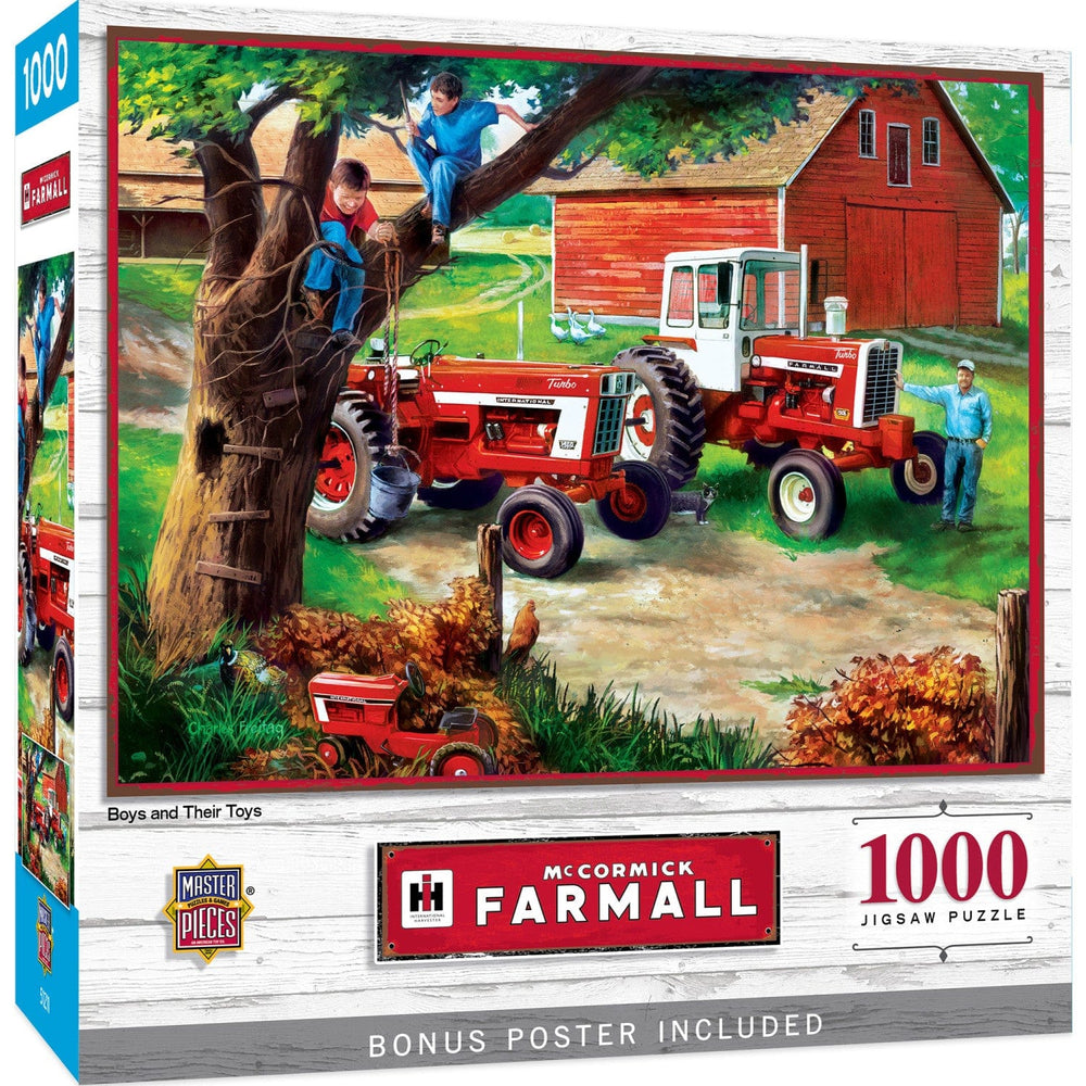Farmall - Boys and Their Toys 1000 Piece Jigsaw Puzzle (ONLINE ORDER ONLY)