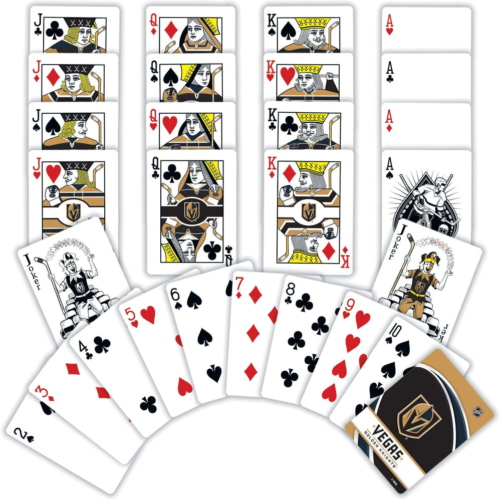 Las Vegas Golden Knights Playing Cards - 54 Card Deck (ONLINE ORDER ONLY)