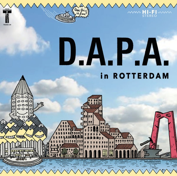 GELUIDSHOUWERIJ/HOW TO GET RICH IN ROTTERDAM - D.A.P.A. / Oefening Kunstbaardt in Rotterdam [Vinyl] (ONLINE ORDER ONLY)