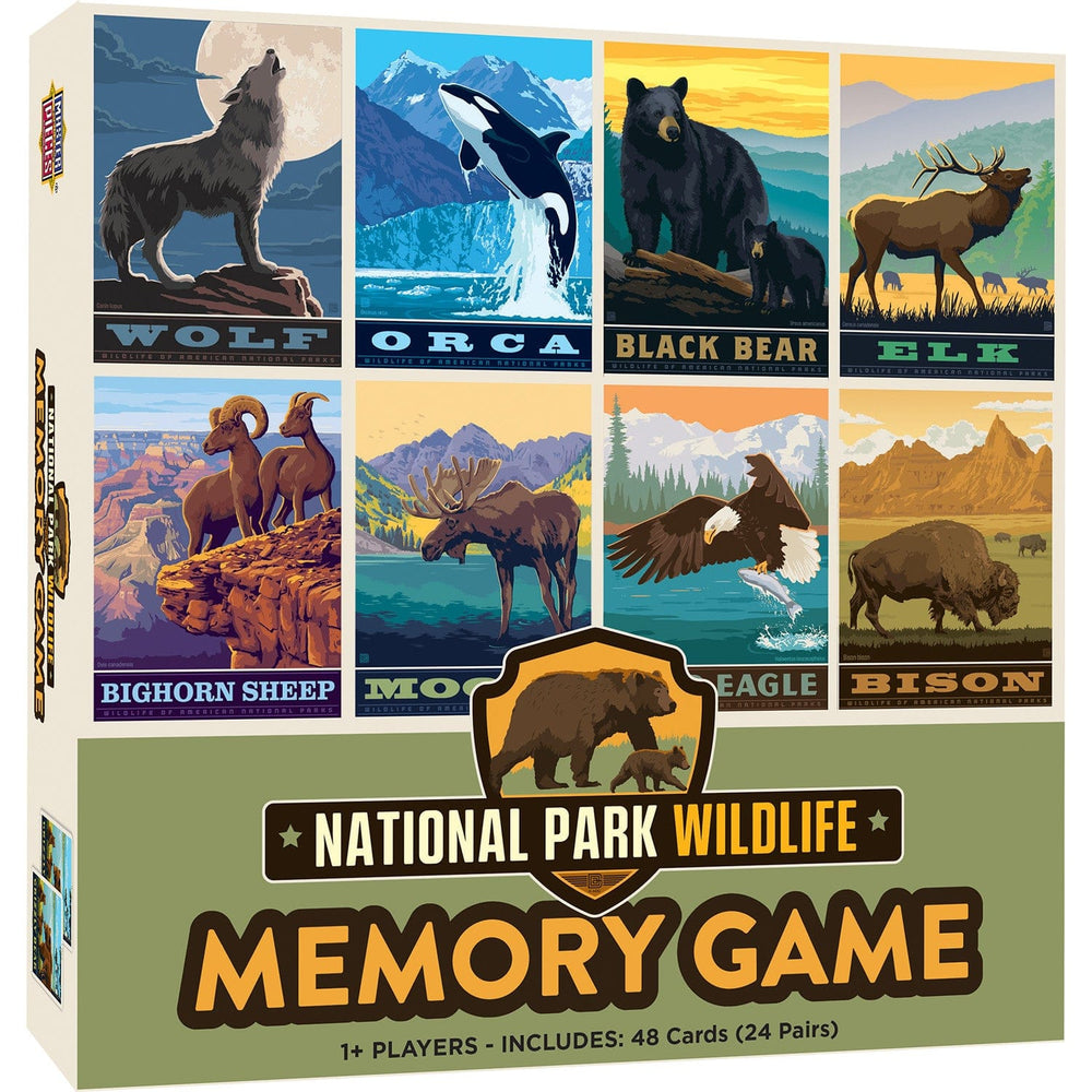 National Parks Wildlife Memory Game (ONLINE ORDER ONLY)