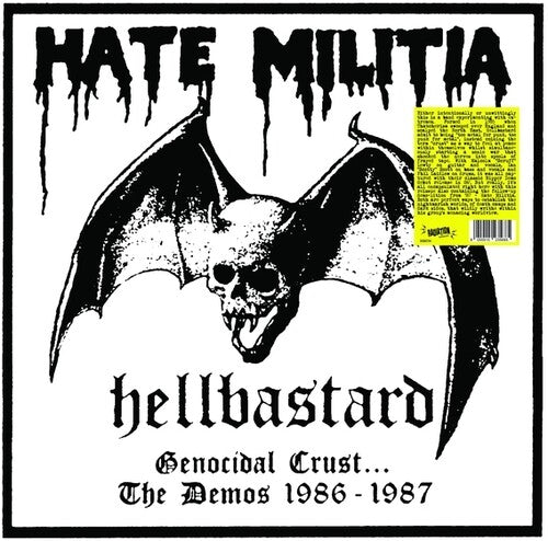 Hellbastard - Genocidal Crust: The Demos 1986-1987 [Vinyl] (ONLINE ORDER ONLY)