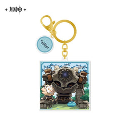 Genshin Impact 2023 Game Art Exhibition Series Chibi Acrylic Keychain (ONLINE ORDER ONLY)