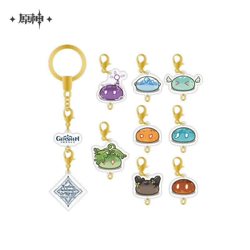 Genshin Impact 2023 Game Art Exhibition Series Slime Acrylic Keychain (ONLINE ORDER ONLY)