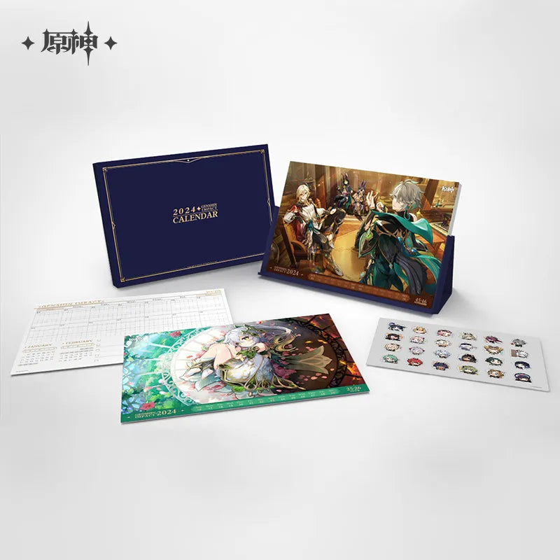 Genshin Impact 2024 Note Desk Calendar (ONLINE ORDER ONLY)