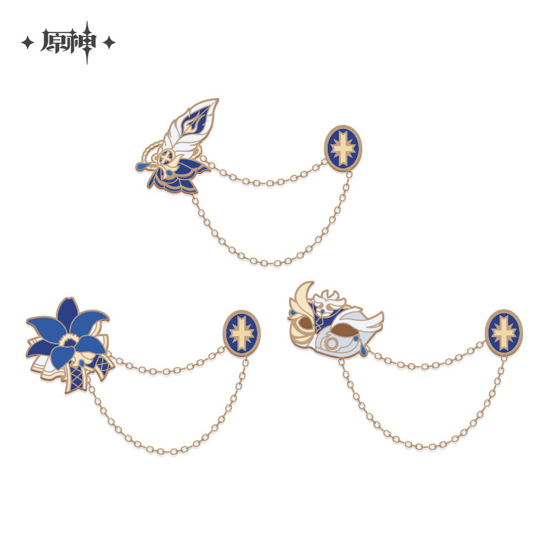 Genshin Impact Artifacts Metal Brooch Noblesse Oblige (ONLINE ORDER ONLY)